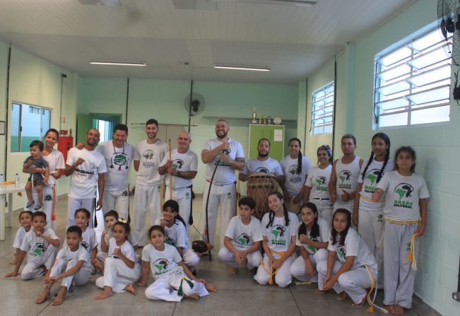 Festival de Capoeira no Complexo de Artes Marciais de Cajati