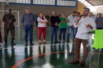 Foto - Inauguração da Quadra Poliesportiva Jardim Ana Maria