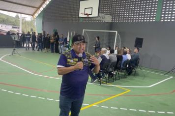 Foto - INAUGURAÇÃO DA QUADRA POLIESPORTIVA CAPITÃO BRÁS