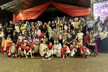 Foto - PAIXÃO DE CRISTO EMOCIONA CERCA DE 1500 MIL PESSOAS NA PRAÇA DA BÍBLIA