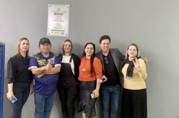 Foto - INAUGURAÇÃO DA QUADRA POLIESPORTIVA CAPITÃO BRÁS