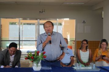 Foto - Inauguração da Escola Municipal de Educação Básica Bairro Jardim São José