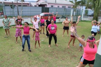 Foto - Campanha Outubro Rosa nas Unidades de Saúde no Município