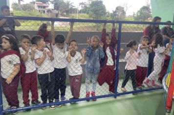 Foto - INAUGURAÇÃO DA QUADRA POLIESPORTIVA CAPITÃO BRÁS