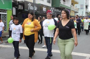 Foto - 1ª Caminhada pela Inclusão Cordão de Girassol 