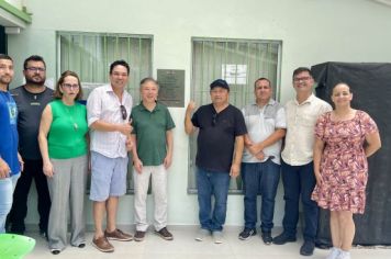Foto - Secretaria de Saúde de Cajati inaugura a USF da Barra do Azeite na manhã deste sábado, dia 16 de dezembro