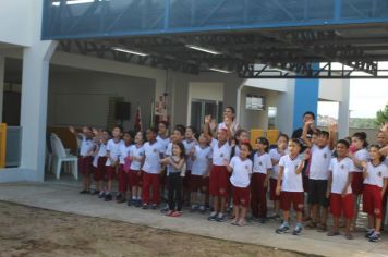 Foto - Inauguração da Escola Municipal de Educação Básica Bairro Jardim São José