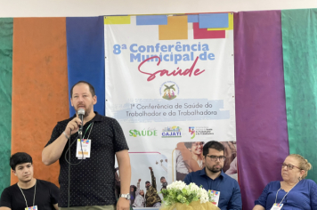Foto - 8ª Conferência Municipal da Saúde e 5ª Conferência Nacional de Saúde do Trabalhador e da Trabalhadora