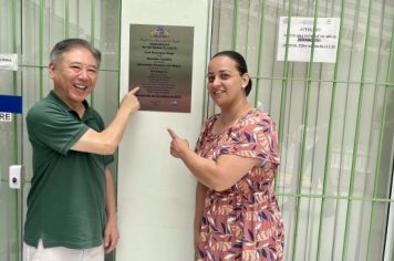 Foto - Secretaria de Saúde de Cajati inaugura a USF da Barra do Azeite na manhã deste sábado, dia 16 de dezembro