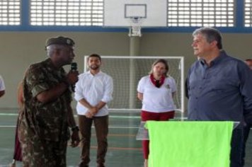Foto - Inauguração da Quadra Poliesportiva Jardim Ana Maria