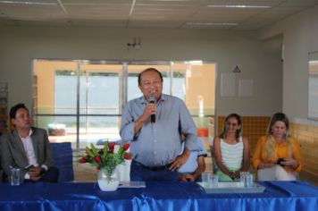 Foto - Inauguração da Escola Municipal de Educação Básica Bairro Jardim São José