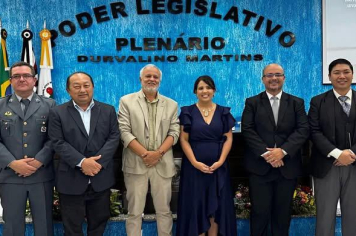 CERIMÔNIA DE POSSE DA NOVA DIRETORIA ELEITA DA 192ª SUBSEÇÃO DE JACUPIRANGA