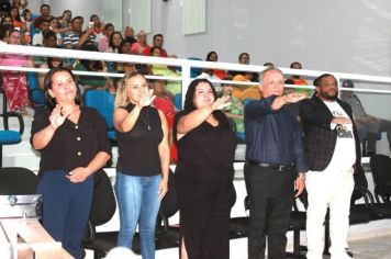 Solenidade de Posse dos Conselheiros Titulares gestão 2024 a 2028, na Câmara Municipal de Cajati