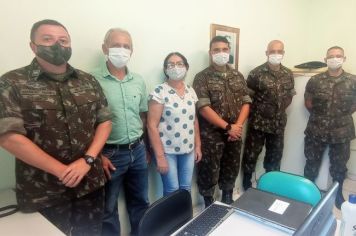 Recrutamento e Mobilização Especial de São Paulo realiza visita de orientação técnica na Junta de Serviço Militar de Cajati