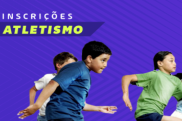 Aulas gratuitas de atletismo para crianças e jovens