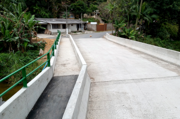 Prefeitura de Cajati finaliza duas obras de pontes com recursos próprios