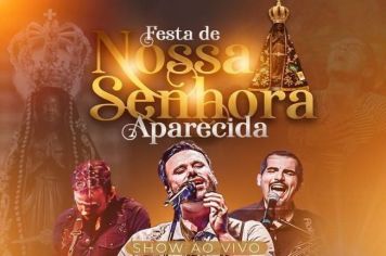 Dia da Padroeira será comemorado na Praça da Bíblia com show da Banda Anjos de Resgate; Participe!