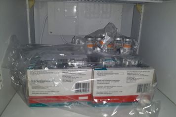 Cajati recebe mais 655 doses de vacinas contra a Covid-19