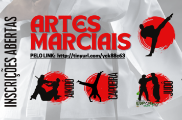 Artes Marciais: Inscrições abertas e gratuitas 