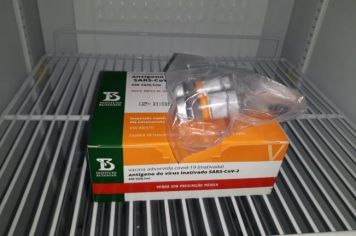 Cajati recebe mais 220 doses de vacinas CoronaVac contra a Covid-19