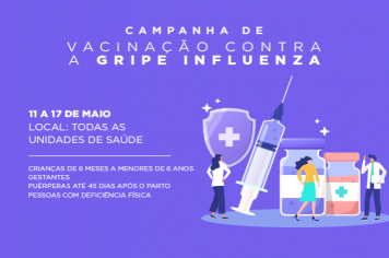 Campanha de vacinação contra a gripe continua em Cajati