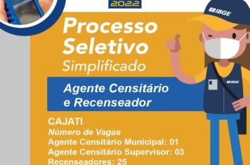IBGE abre inscrições para processo seletivo até 29 de dezembro