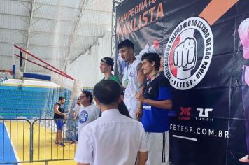 Atleta de Taekwondo de Cajati é campeão da primeira etapa de Campeonato em Ilha Bela