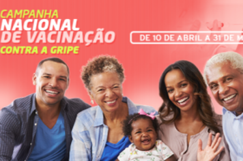 Campanha Nacional de Vacinação contra a gripe segue até esta sexta-feira