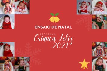  Ensaio de Natal do Programa Criança Feliz simboliza mensagem de esperança e renascimento de Cajati