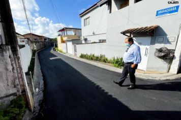 Pavimentação asfáltica na Viela Araraquara é concluída em Cajati