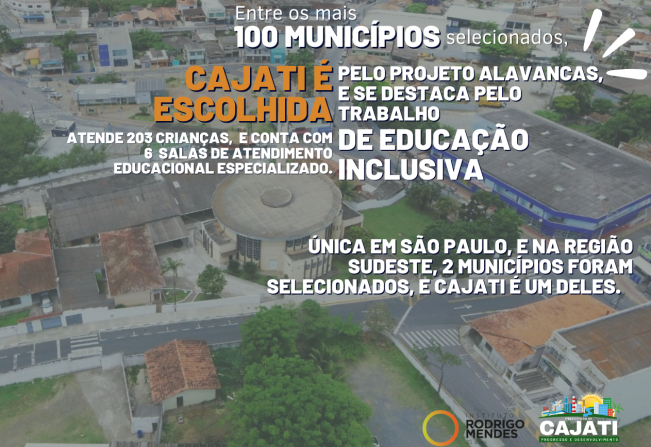 Cajati é um da 10 escolhidas para participar do projeto 