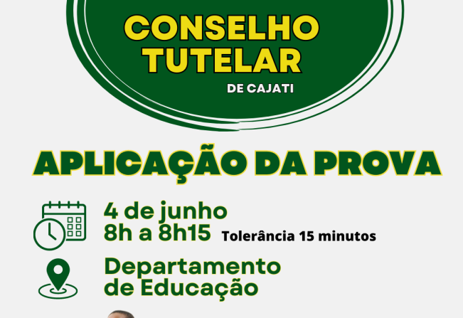Confira os candidatos classificados e a data da aplicação da prova para concorrer o cargo de Conselheiro Tutelar