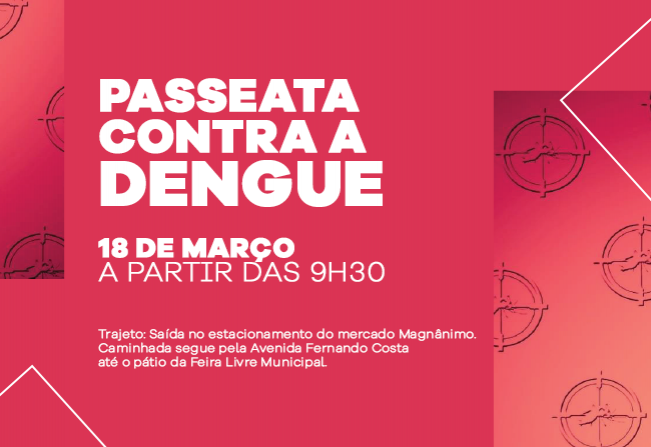Passeata contra a Dengue em Cajati