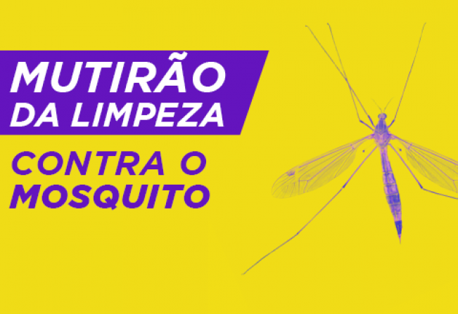 Mutirão da limpeza contra a Dengue em Cajati