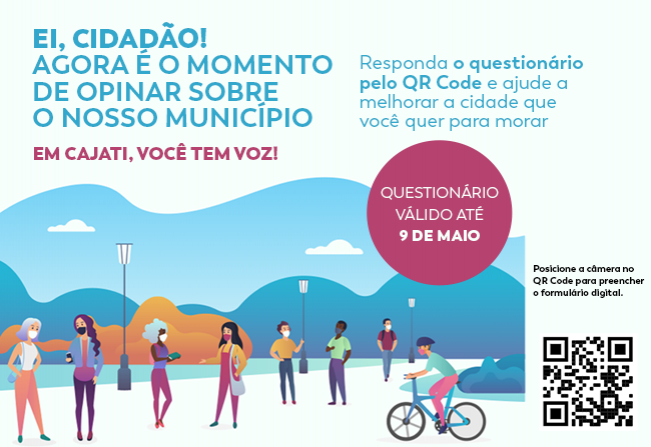 Em Cajati, você tem voz!- Ajude a melhorar a cidade que você quer para morar
