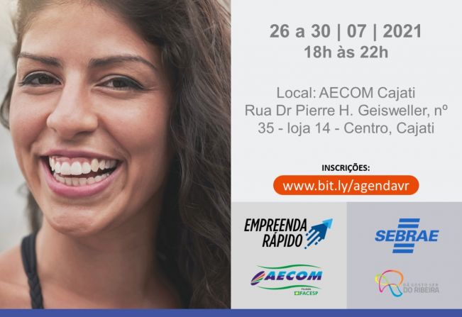 Estão abertas as inscrições para o cursos gratuito Empreenda Rápido- Pronto Para Crescer