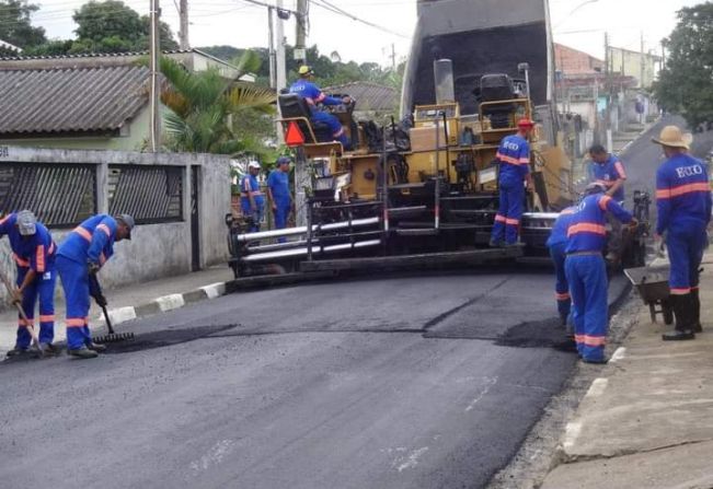 Cajati recebe verbas para pavimentação através do Programa Nossa Rua