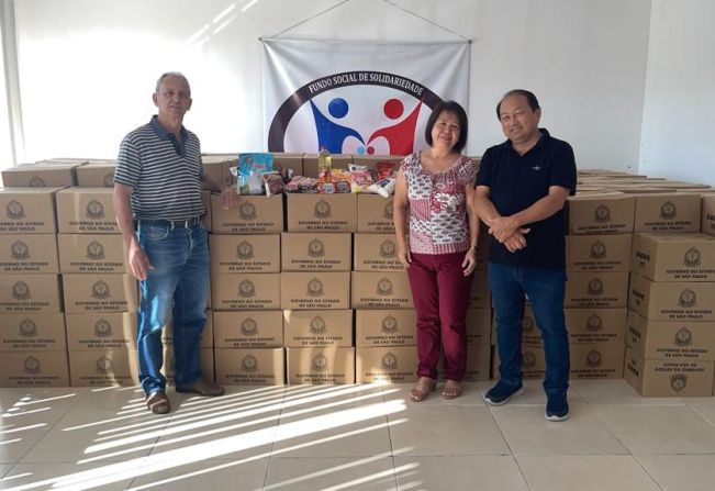Fundo Social de Solidariedade de Cajati recebe 500 cestas do Governo Paulista
