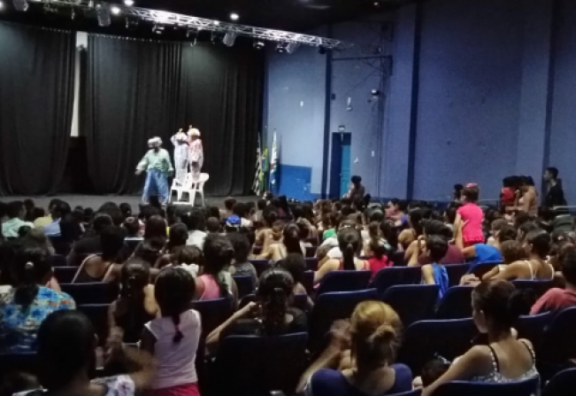 Tarde de diversão para os assistidos pelo Programa Criança Feliz