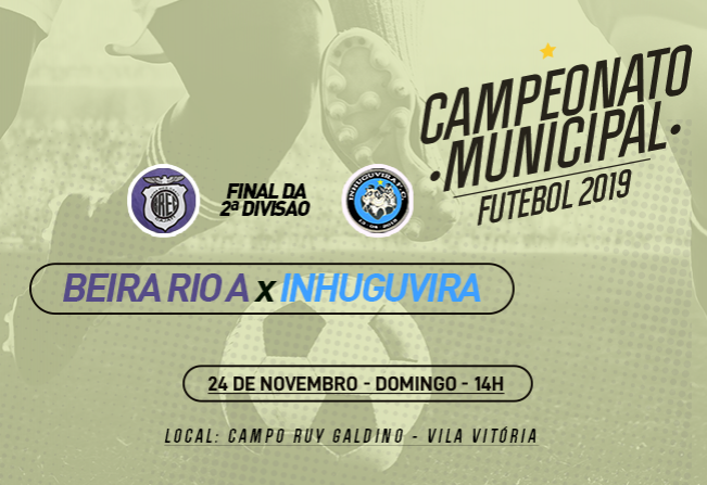 Notícia - Domingo tem a final da segunda divisão do Campeonato Municipal de  Futebol - Prefeitura Municipal de Cajati