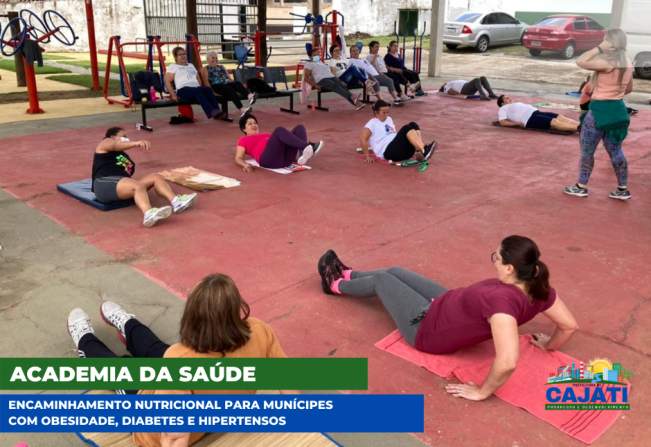  Departamento de Saúde convida a população para se exercitar