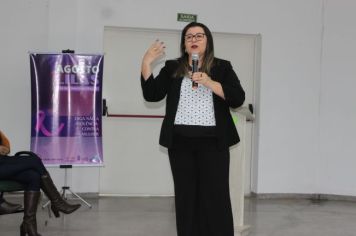 Foto - AGOSTO LILÁS- DIGA NÃO À VIOLÊNCIA CONTRA MULHER