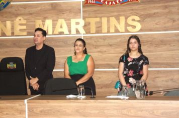 Foto - Solenidade de Posse dos Conselheiros Titulares gestão 2024 a 2028, na Câmara Municipal de Cajati