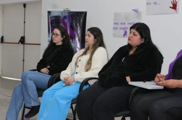 Foto - AGOSTO LILÁS- DIGA NÃO À VIOLÊNCIA CONTRA MULHER