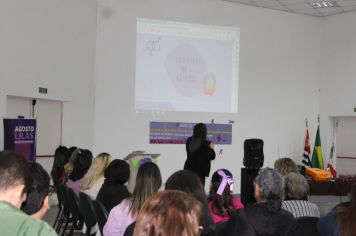 Foto - AGOSTO LILÁS- DIGA NÃO À VIOLÊNCIA CONTRA MULHER