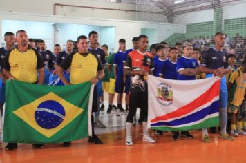 Foto - Cerimônia de reinauguração do Ginásio de Esportes Luiz Carlos Felizardo Rodrigues -Tatu
