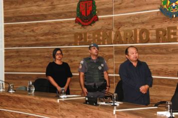 Foto - Solenidade de Posse dos Conselheiros Titulares gestão 2024 a 2028, na Câmara Municipal de Cajati