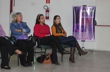 Foto - AGOSTO LILÁS- DIGA NÃO À VIOLÊNCIA CONTRA MULHER