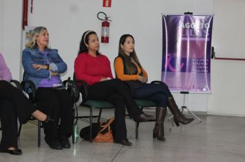 Foto - AGOSTO LILÁS- DIGA NÃO À VIOLÊNCIA CONTRA MULHER