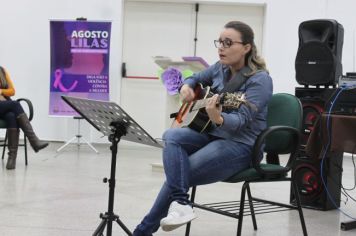 Foto - AGOSTO LILÁS- DIGA NÃO À VIOLÊNCIA CONTRA MULHER